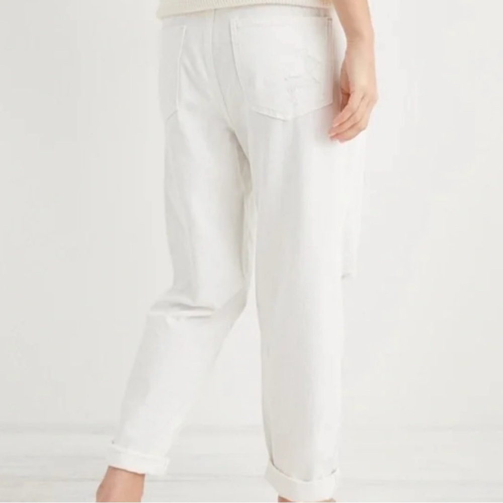 Aerie Easy Denim Pull-On Drawstring Pants - Picture 2 of 5